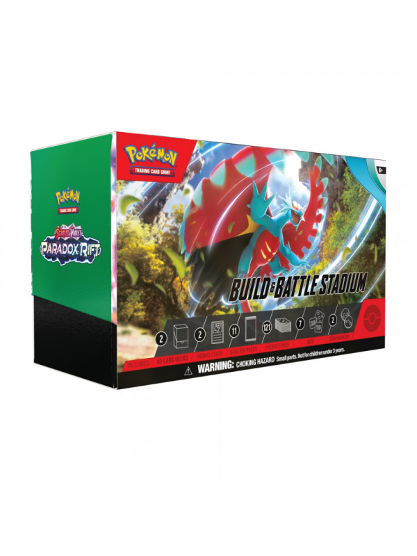 Pokemon TCG: SV04 Paradox Rift - Build & Battle Stadium