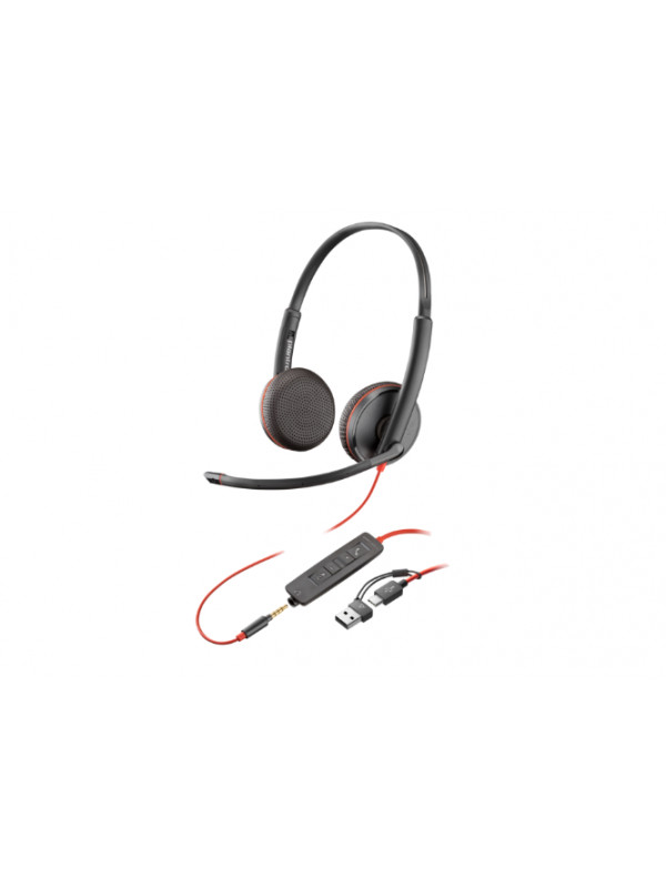 Poly BW 3225 USB-C HS +3.5mmP +USB-C/A