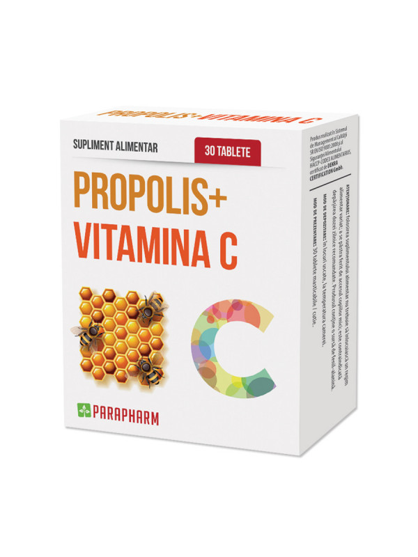 Propolis+vitamina c 30tb quantum pharm
