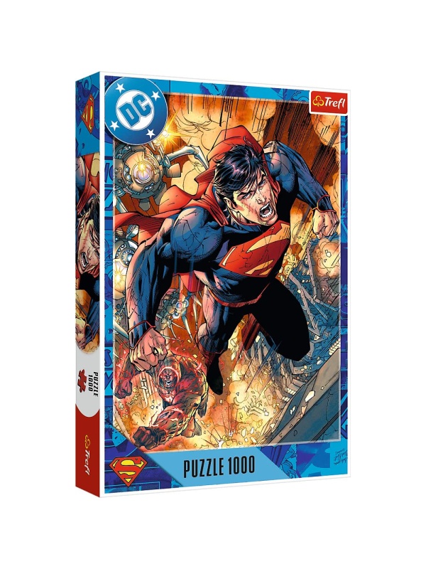 PUZZLE TREFL 1000 SUPERMAN IN ACTIUNE