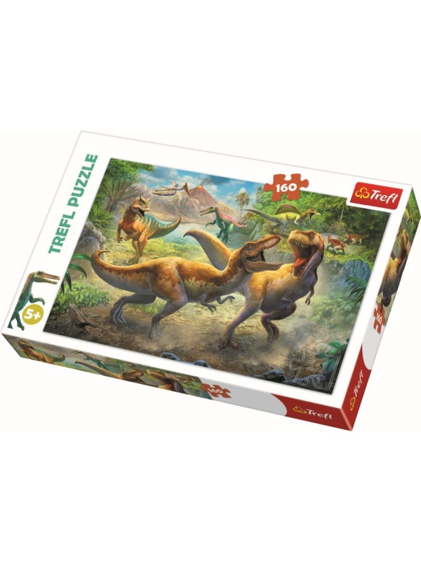PUZZLE TREFL 160 TYRANNOSAURI IN LUPTA