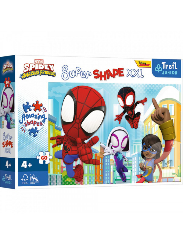 Puzzle trefl primo super shape xxl 60 spidey