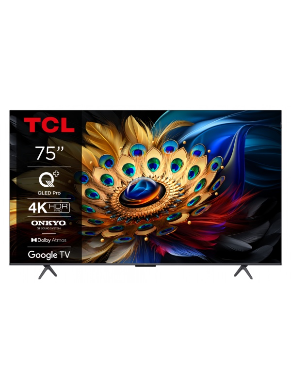 QLED TV 4K 75''(189 cm) TCL 75C61B PRO