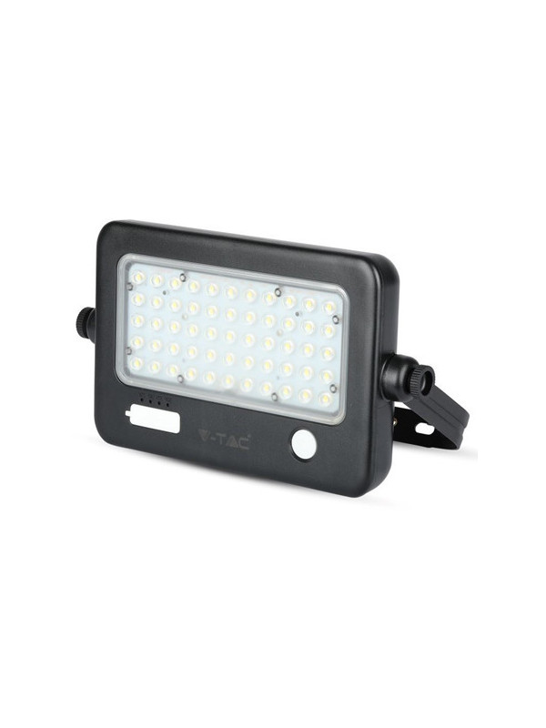 Reflector led 10w 4000k cu incarcare solara