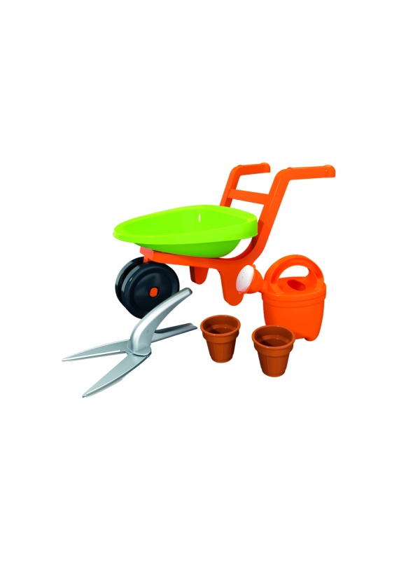 Roaba de jucarie cu unelte de gradinarit Design Giardino