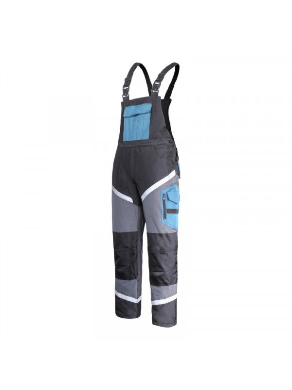 Salopeta lucru captusita cu reflectorizant - 2xl
