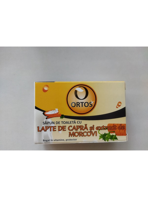 SAPUN CU LAPTE CAPRA SI EX.MORCOVI 100GR