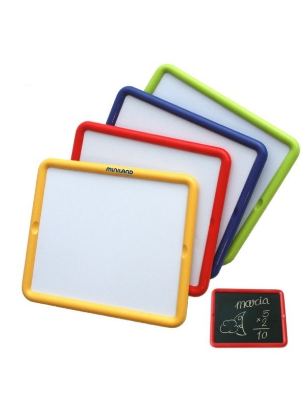 Set 4 tablite fata verso