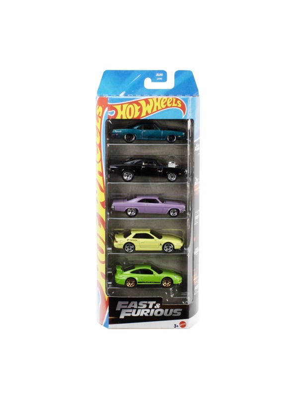 SET 5 MASINI HOT WHEELS FAST AND FURIOUS