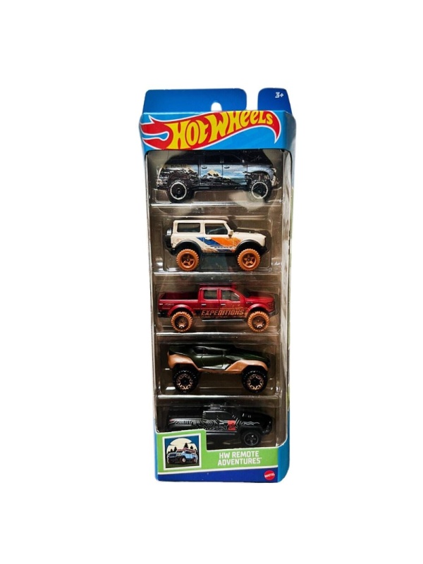 SET 5 MASINI HOT WHEELS REMOTE ADVENTURES