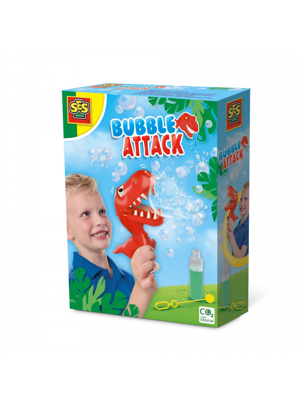 Set baloane de sapun pentru copii cu dinozaur de jucarie