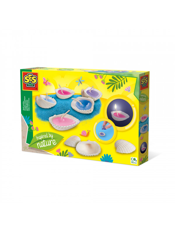 Set creativ - Lumanari in scoica