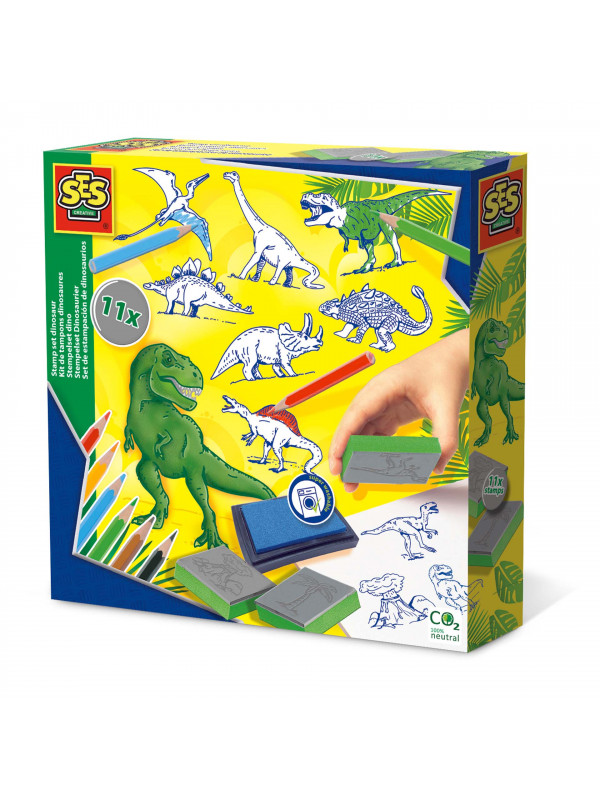 Set creativ - Stampile cu dinozauri