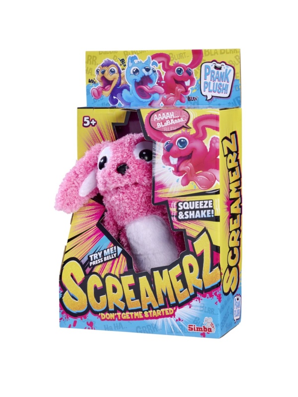 SIMBA SCREAMERZ JUCARIE PLUS IEPURAS ROZ