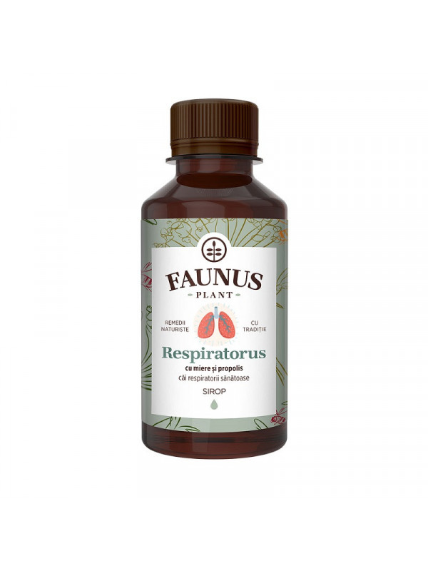 SIROP RESPIRATORUS CU MIERE SI PROPOLIS 200ML