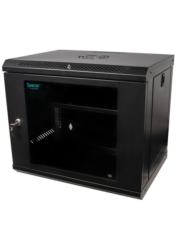 SPACER CABINET 19" 9U SPCW-9U-400-BK-02