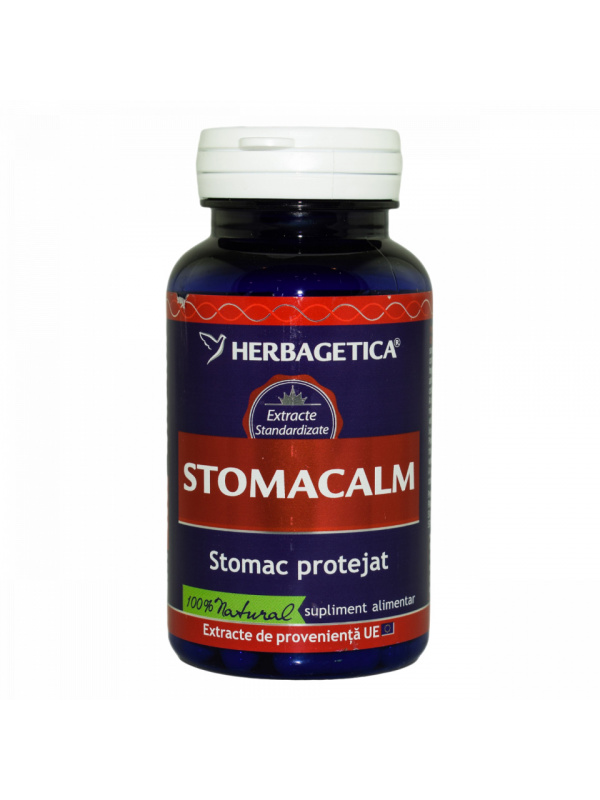 STOMACALM (fost gastrohelp) 60cps HERBAGETICA