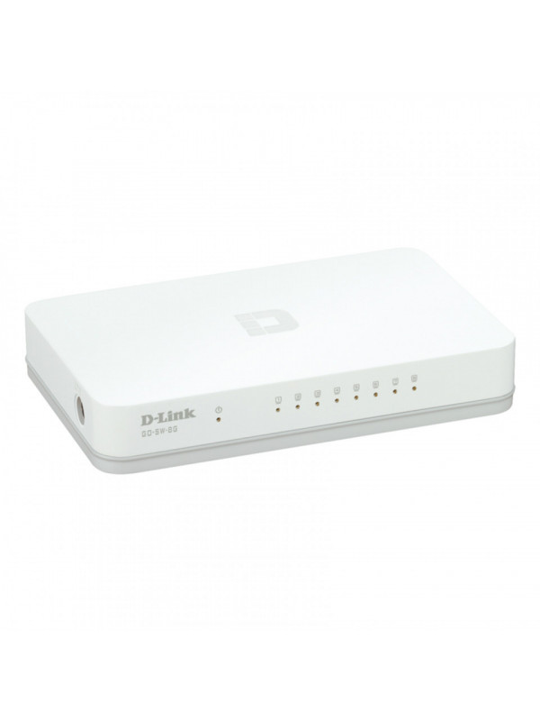 Switch D-Link GO-SW-8G, 8-Port 10/100/1000Mbps