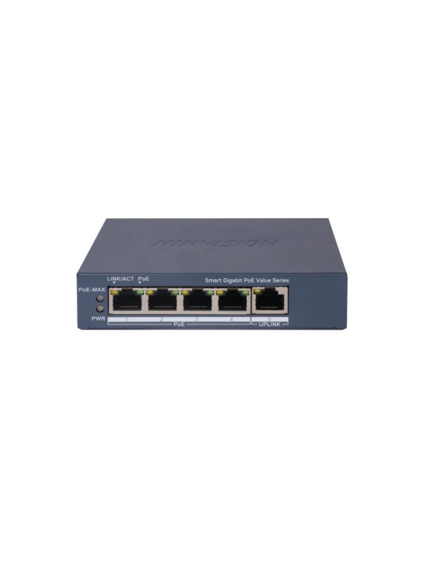 SWITCH MANAGED, 4 GIGABIT POE