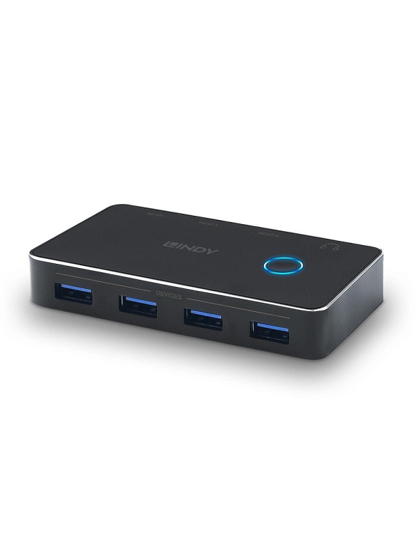 Switch USB Lindy 4 Port USB 3.0 2:4