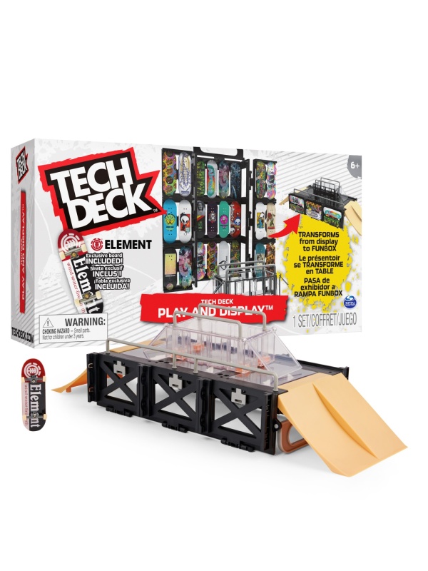 TECH DECK PACHET VITRINA SI PODIUM
