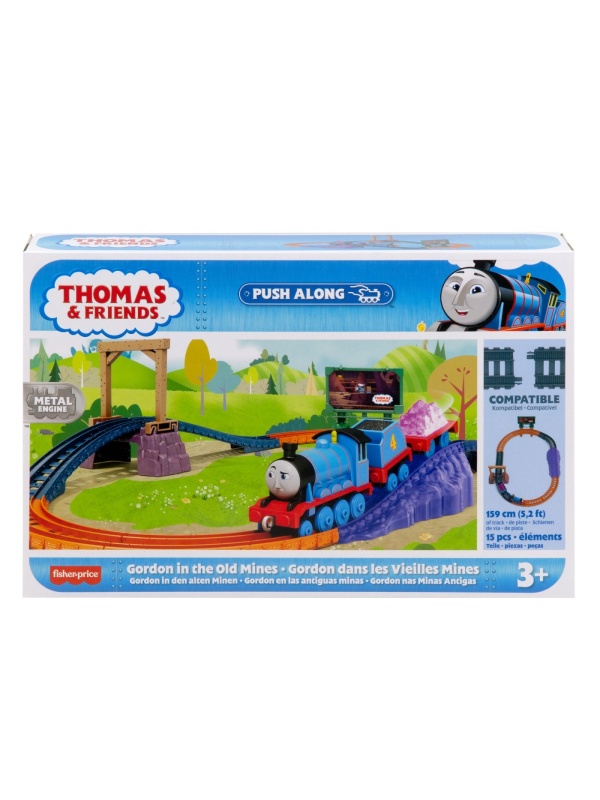THOMAS SET DE JOACA CU LOCOMOTIVA PUSH ALONG GORDON SI ACCESORII