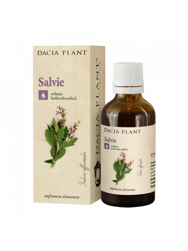 Tinctura salvie 50ml dacia plant