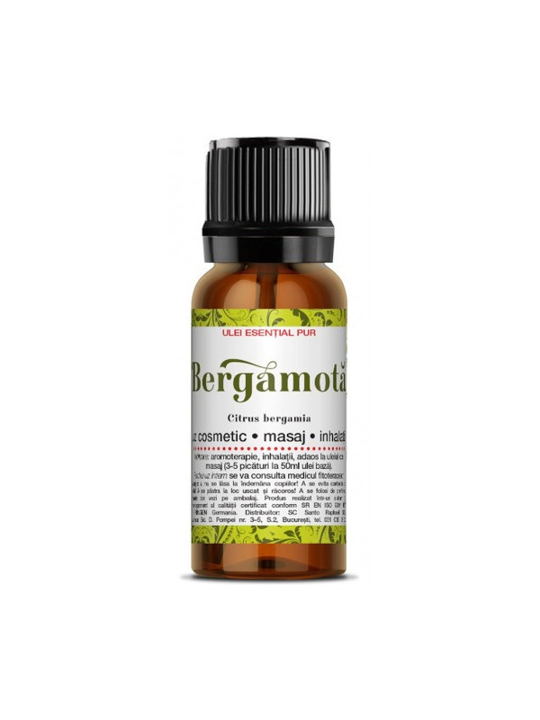 Ulei esential bergamota 10ml santo raphael