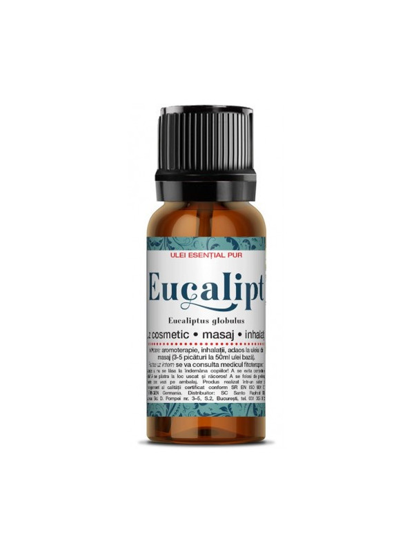 Ulei esential eucalipt 10ml santo raphael