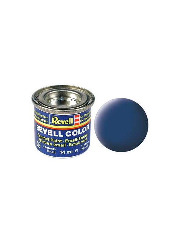 Albastru mat RAL 5000, vopsea email 14 ml