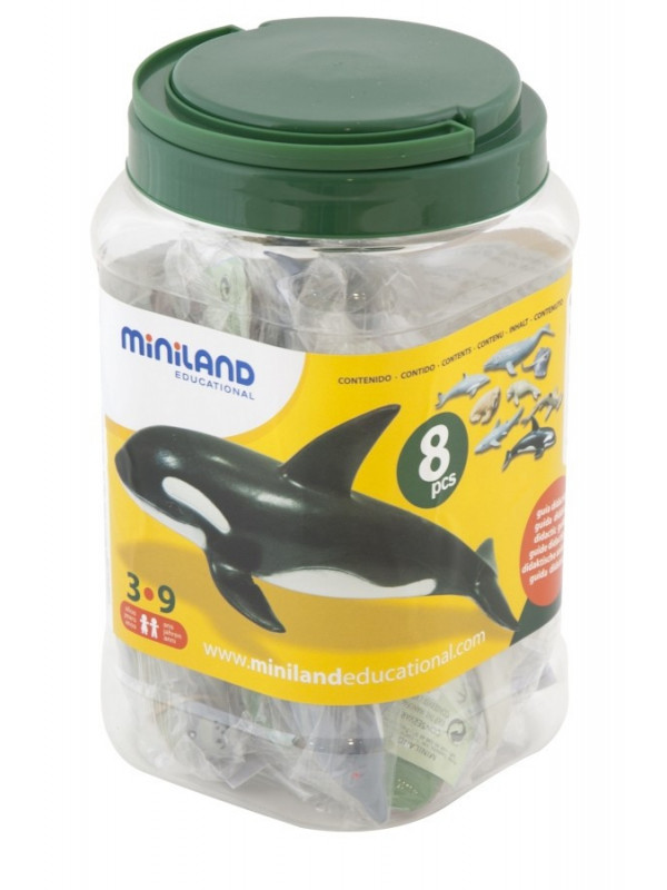 Animale marine set de 8 figurine - Miniland