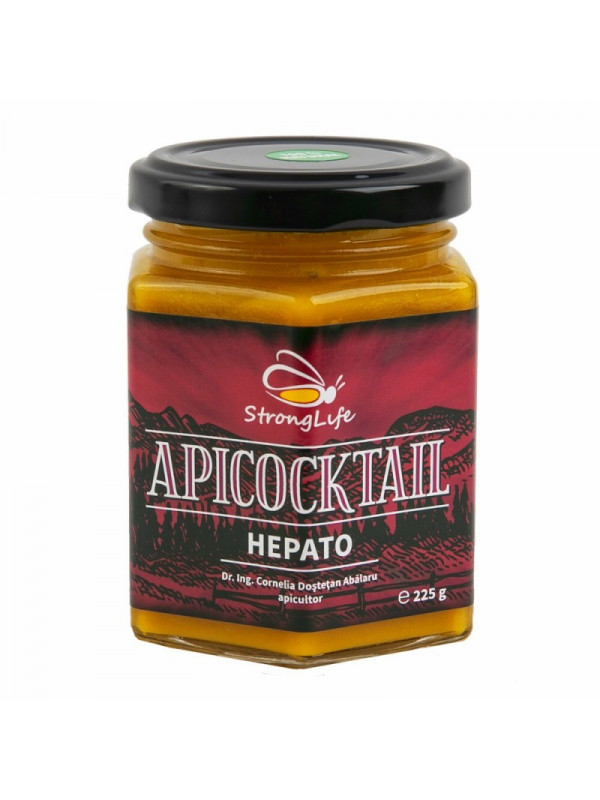 ApiCocktail® HEPATO - mix apicol pentru protectia si regenerarea celulelor hepatice by Dr. Ing. Cornelia Dostetan Abalaru apicultor - 225g
