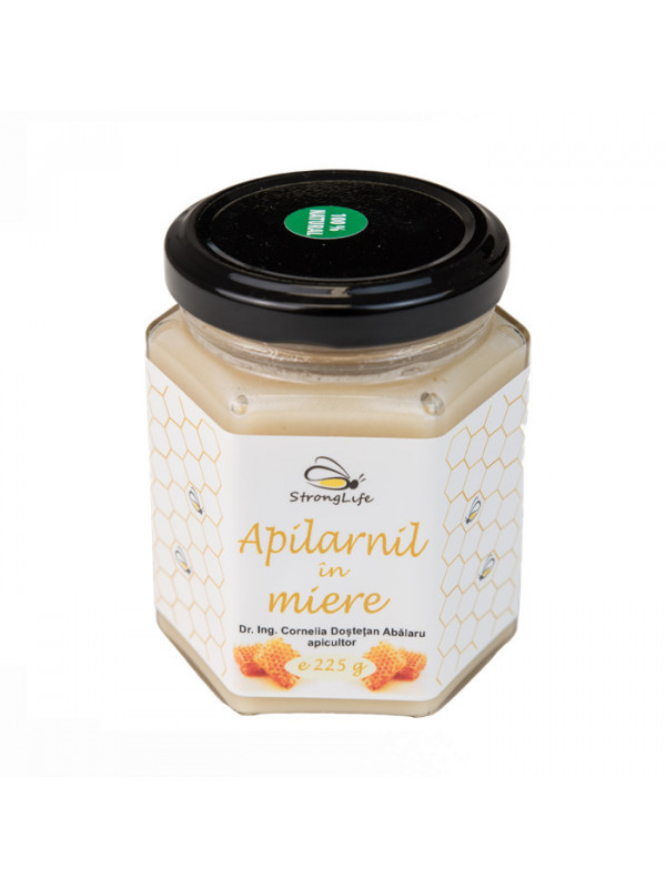 Apilarnil in miere by Dr. Ing. Cornelia Dostetan Abalaru apicultor - 225g