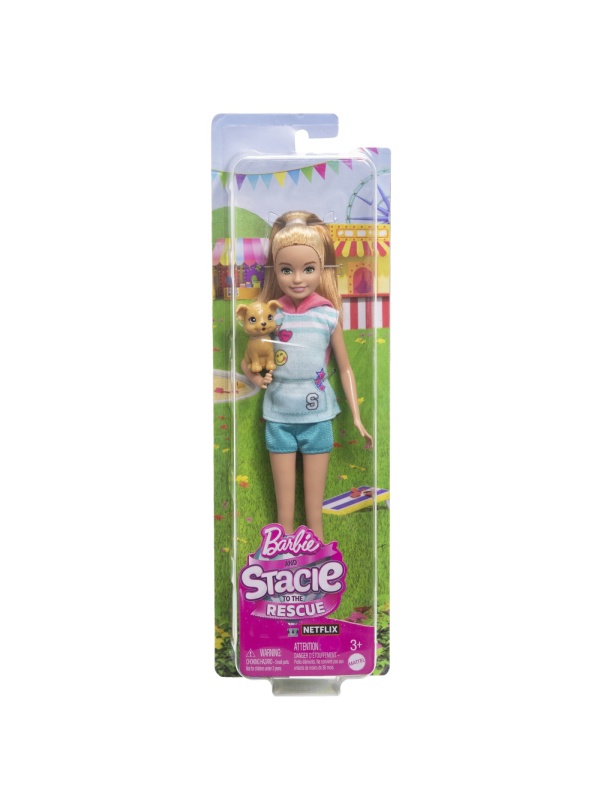 BARBIE SET PAPUSA STACIE SI CATELUL DE COMPANIE