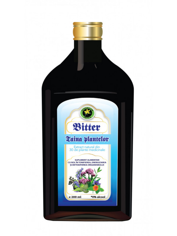 Bitter taina plantelor fara alcool 200ml hypericum