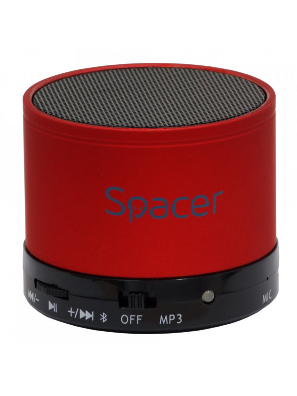 BOXA SPACER portabila bluetooth TOPPER - SPB-TOPPER-RED