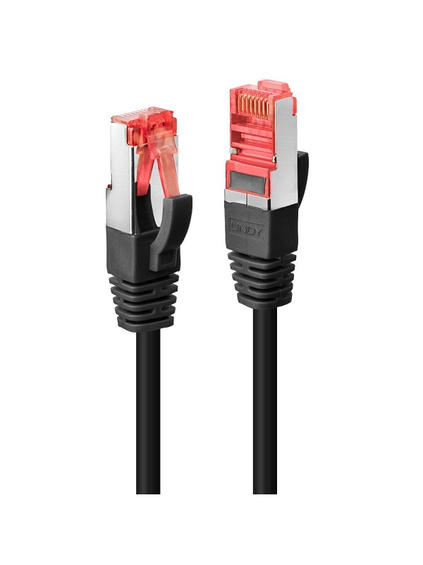 Cablu Lindy 1m Cat.6 S/FTP Network Black