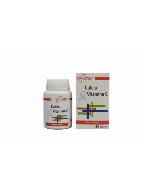 CALCIU&VITAMINA C 30CPS