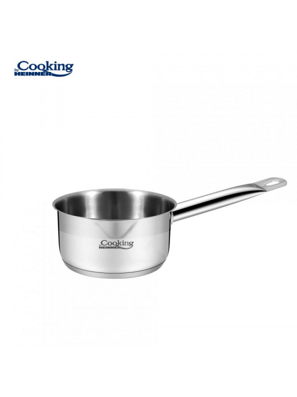 Caserola inox 14x7 cm, 1 l, maestro