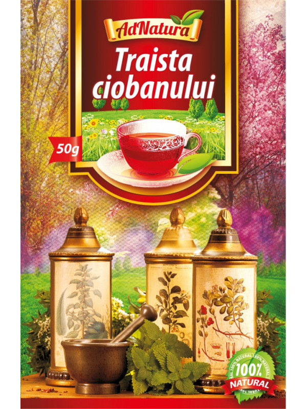 Ceai traista ciobanului 50gr adserv