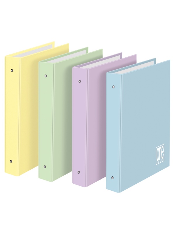Clasor A4 cu inele - Pastel One Color (26×32 cm)