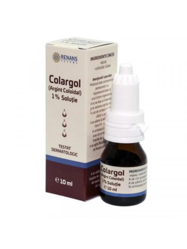 COLARGOL ARGINT COLOIDAL 1% 10ML