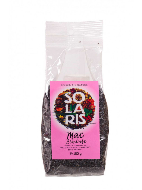 CONDIMENT-MAC SEMINTE 150gr SOLARIS