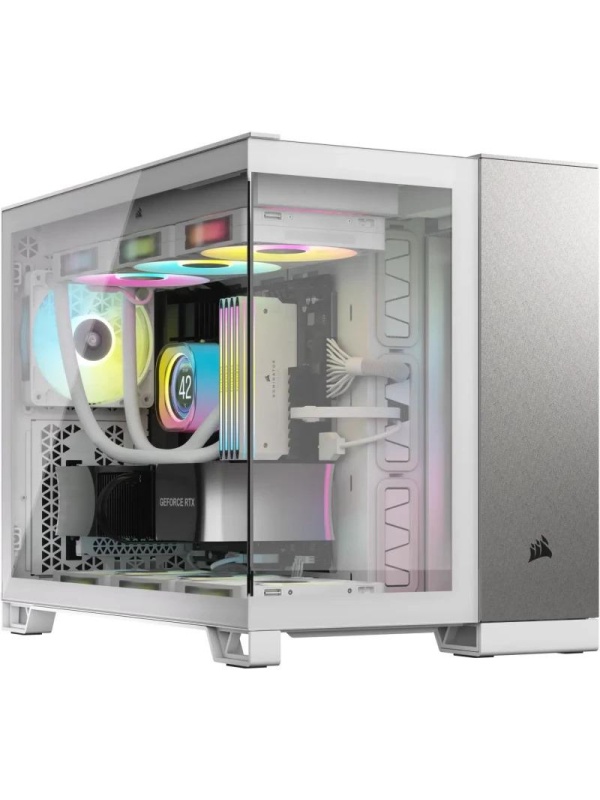 CR CASE 2500X AIRFLOW RGB Mid-Tower Wh/S
