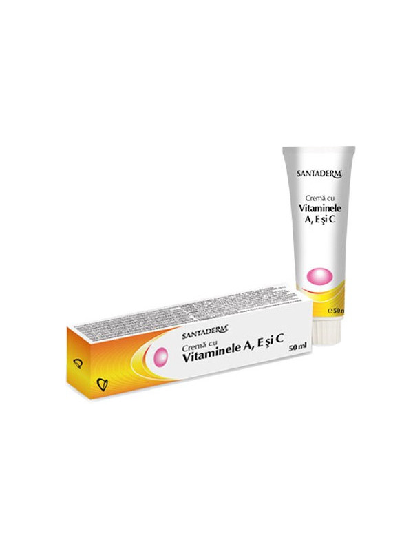 CREMA CU VITAMINA A+E+C 50ML SANTADERM