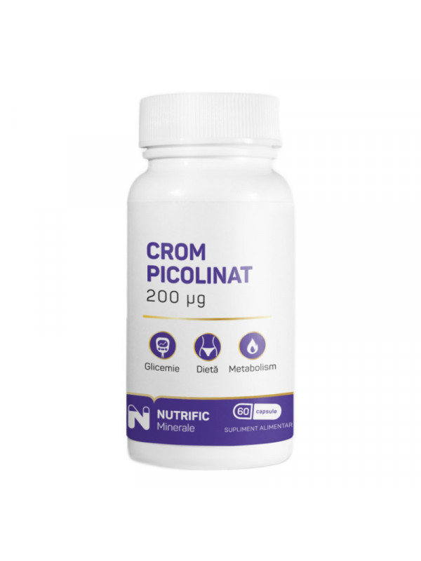 CROM PICOLINAT 200mcg 60cps NUTRIFIC