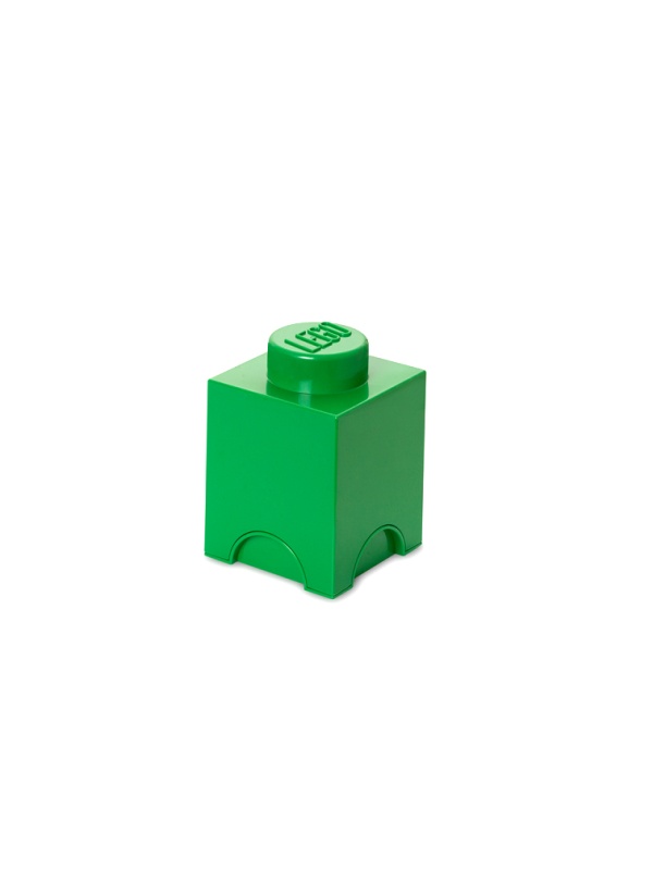 Cutie depozitare LEGO 1 verde inchis