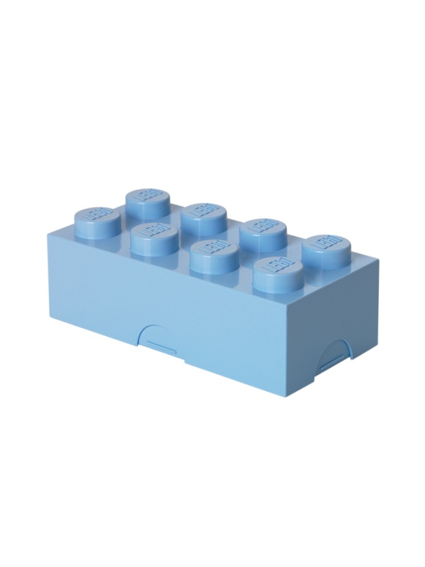 Cutie LEGO pentru sandwich albastru deschis