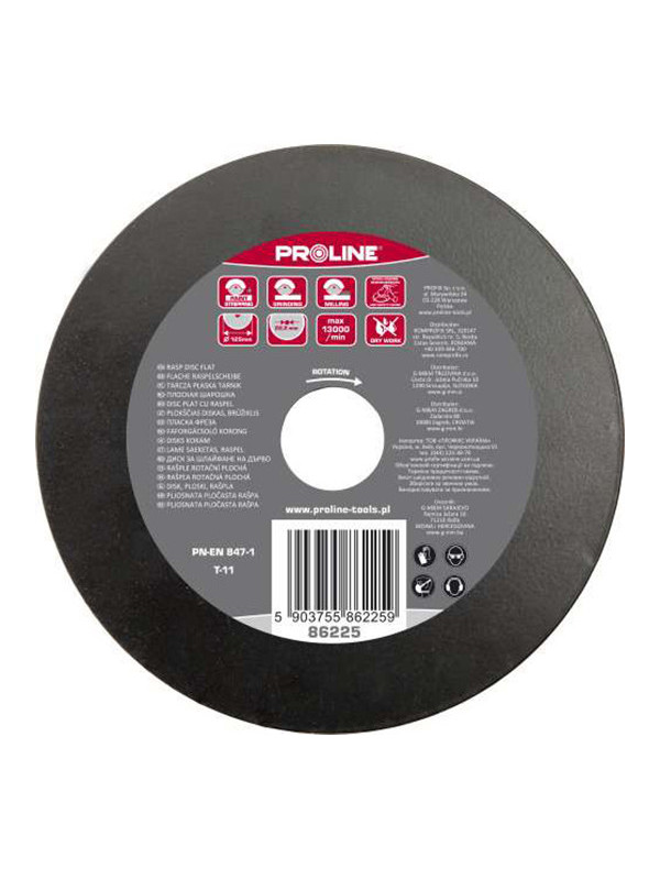 DISC RASPEL PLAT / ASPRU - 230MM