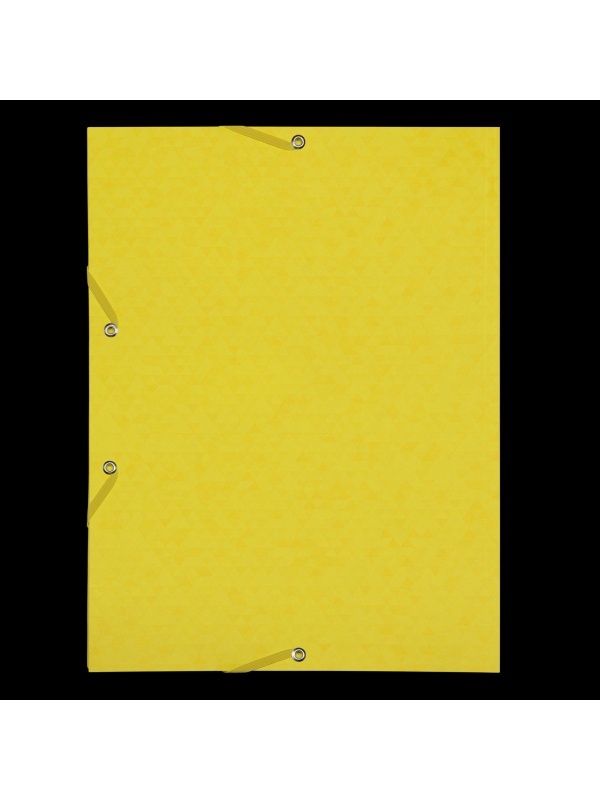 DOSAR MAPA OXFORD TOPFILE A4, CAPACITATE 200 FILE, INCHIDERE CU ELASTIC, PEFC, 3 CLAPE, INDEX, SET 10, CULOARE GALBEN